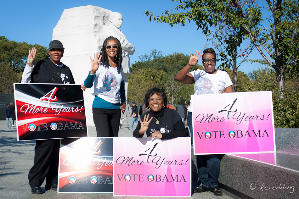Photo Share: Black Women for Obama
